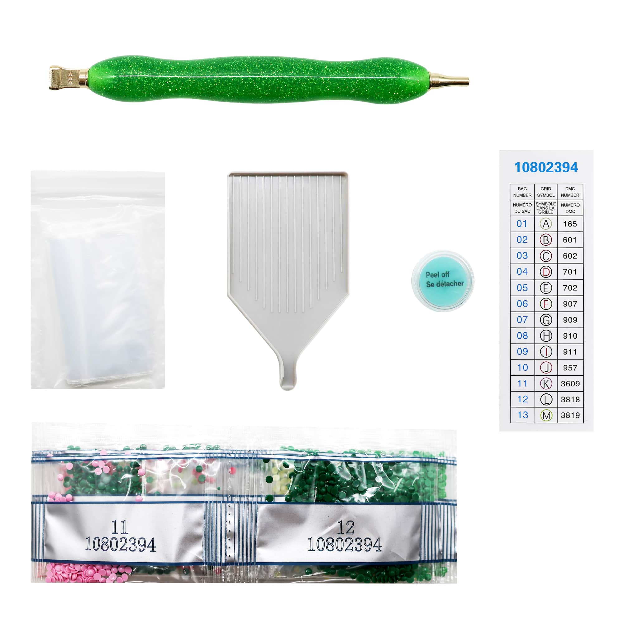 6" Palm Leaf Diamond Art Kit by Make Market®
